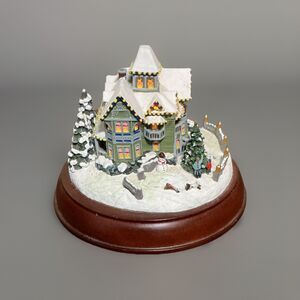 Victorian Lights Christmas Thomas Kinkade Celebration Of Light Collection F1935